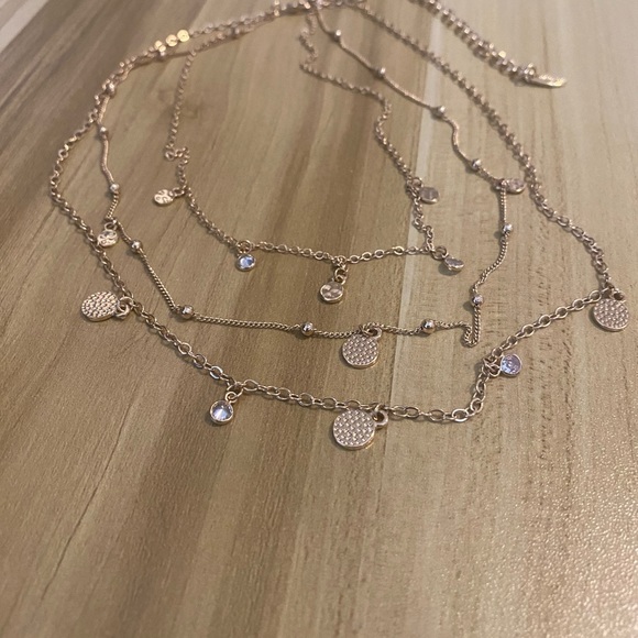 Ettika- 3 Layered Gold Color Necklace - Picture 3 of 8